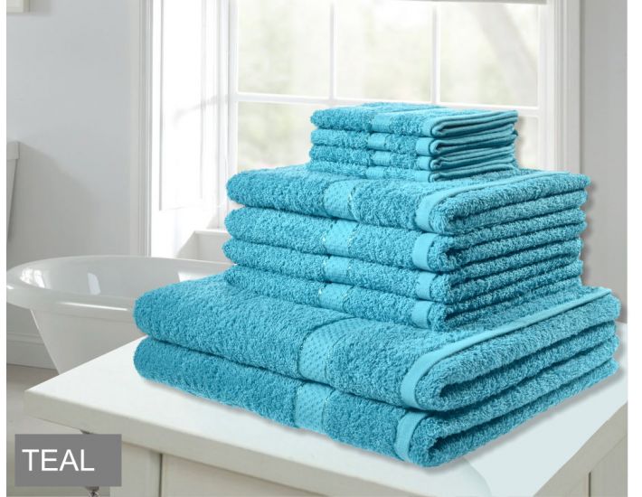 Teal cheap towel bale
