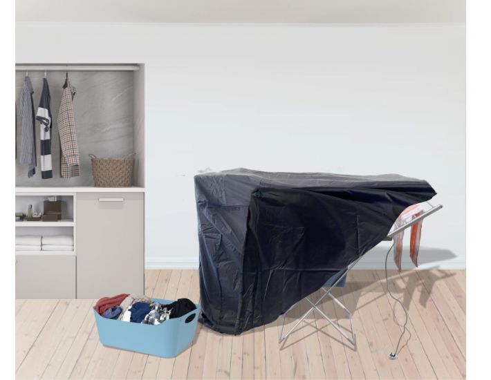 Groundlevel heated sales clothes airer