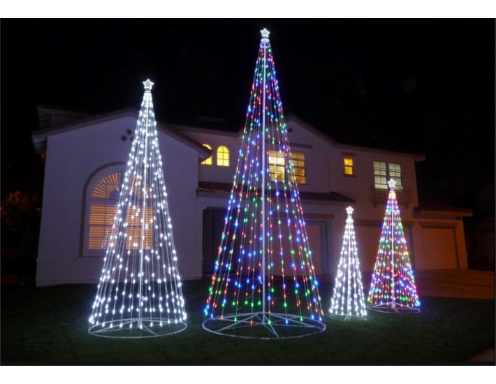 Yard christmas trees clearance