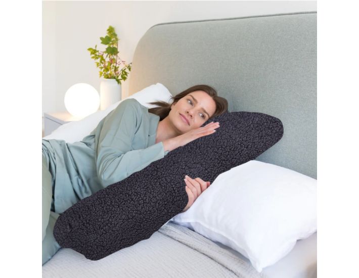 Teddy Fleece Heated Body Pillow