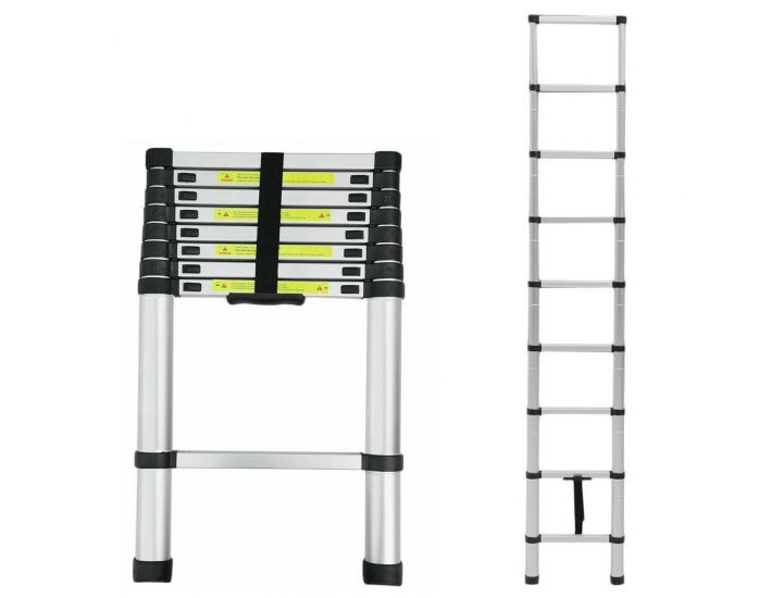 Groundlevel cheap telescopic ladder