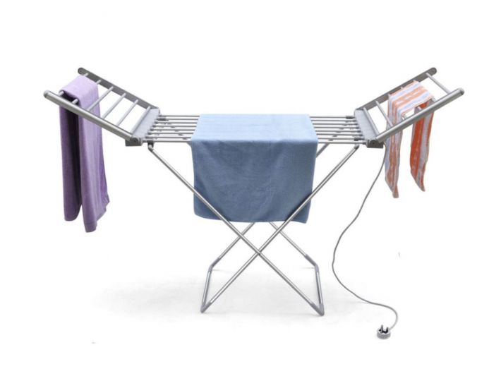 Extra large winged freestanding heated clothes airer Grade A