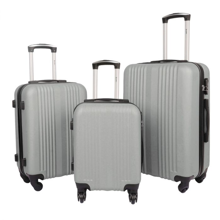 Three piece suitcase set outlet