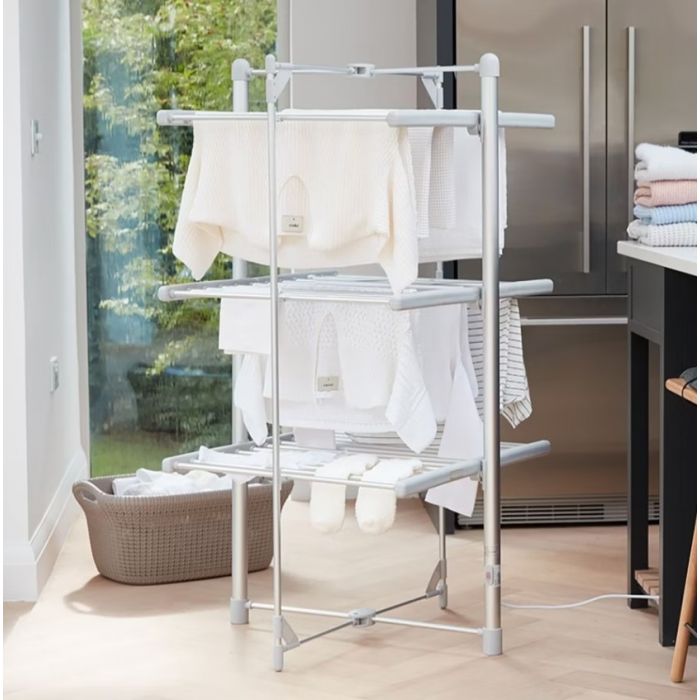 3 Tier Deluxe Heated Clothes Airer Dryer