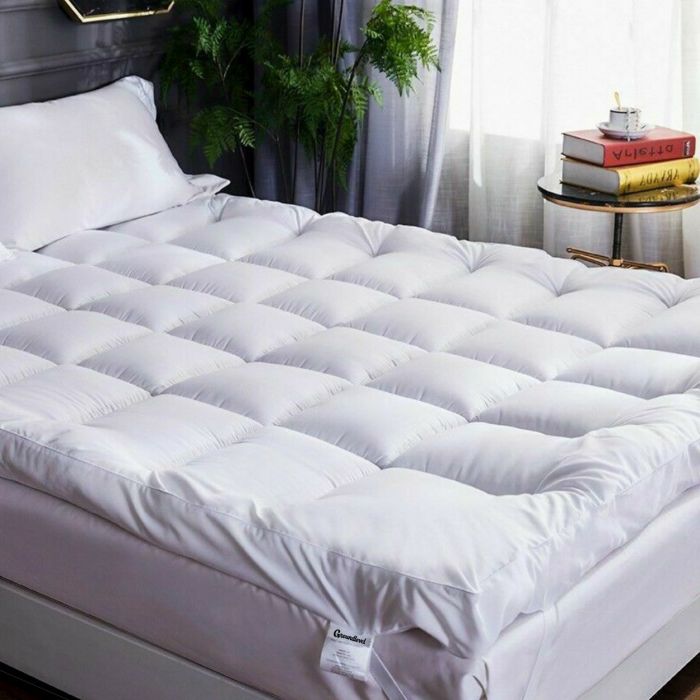 extra thick 10 cms  LUXURY DUCK FEATHER & DOWN MATTRESS TOPPER
