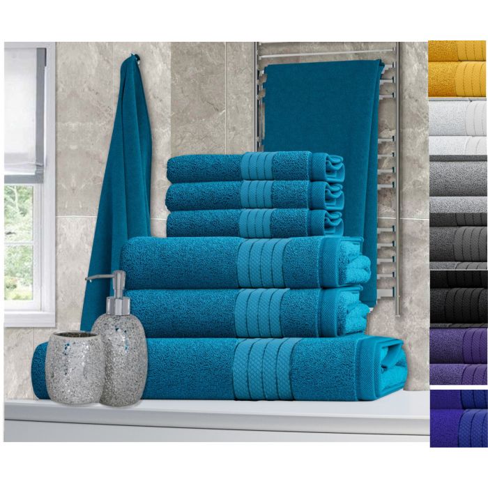 6 pc egyptian cotton guest towel bale