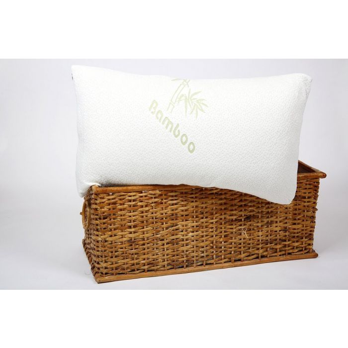 Spiral filled bamboo pillows