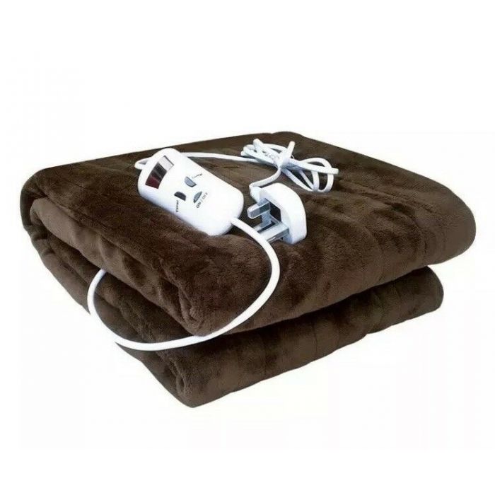 Luxury Bauer Electric heated soft touch throw