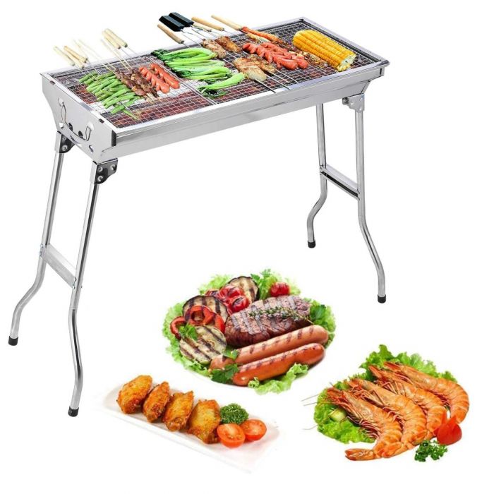 Folding bbq sales