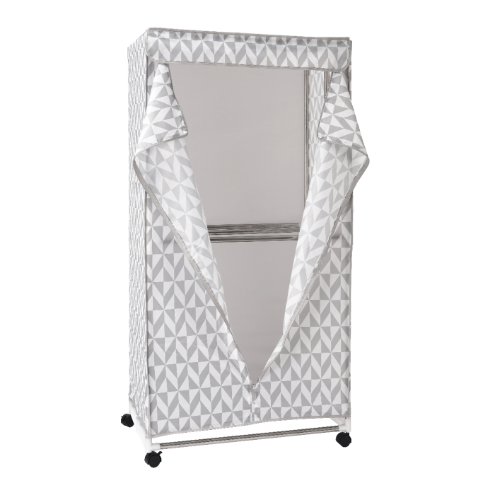 Freestanding 2 tier foldable electric clothes dryer