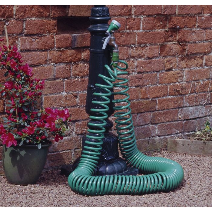 15m metre non kink coil hose with hand spray gun