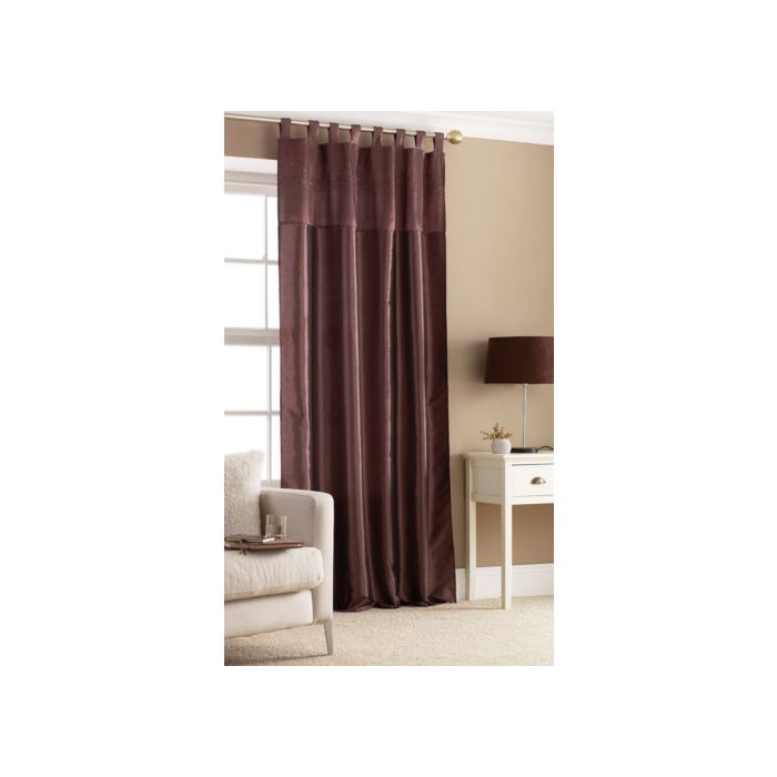 LUXURY TAFFETA EMBROIDERED SEQUIN CURTAINS - 9 colours