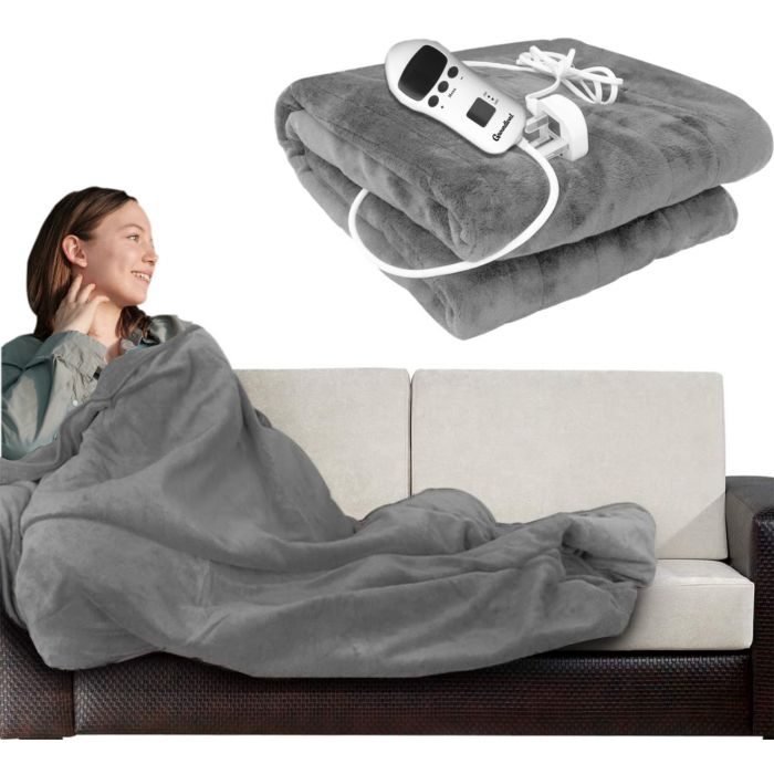 Fleece electric blanket