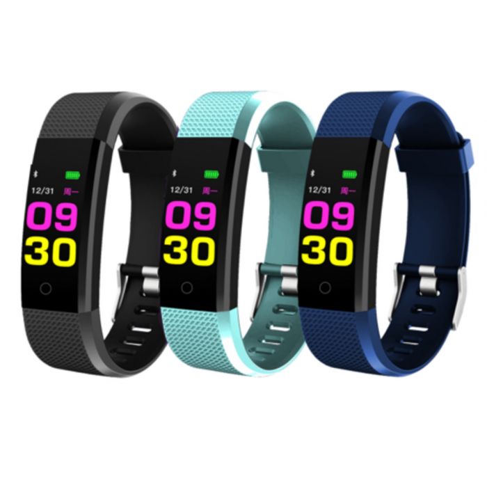 Sports edition fitness tracker with heart rate monitor
