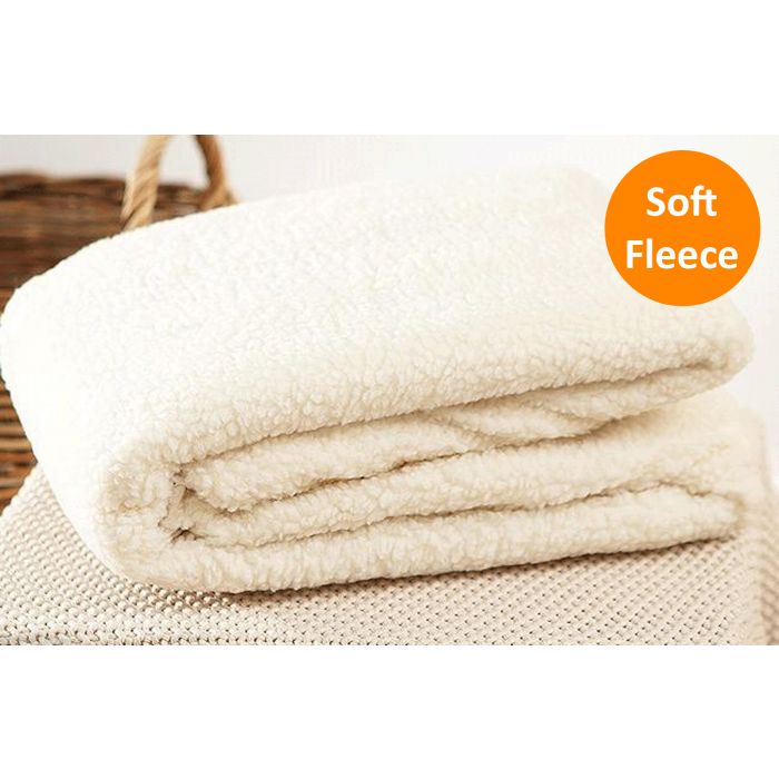 Extra Warm Soft Fleece mattress enhancer - 3 sizes