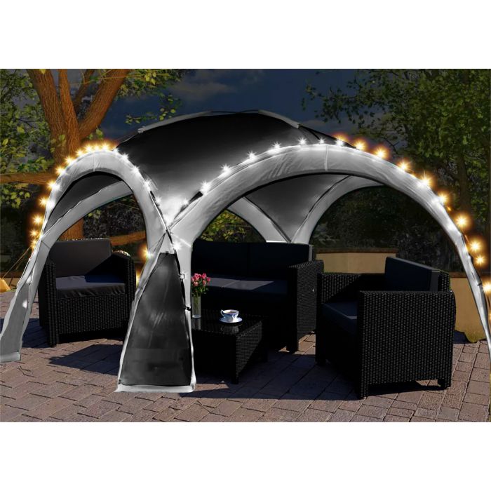LED garden gazebo