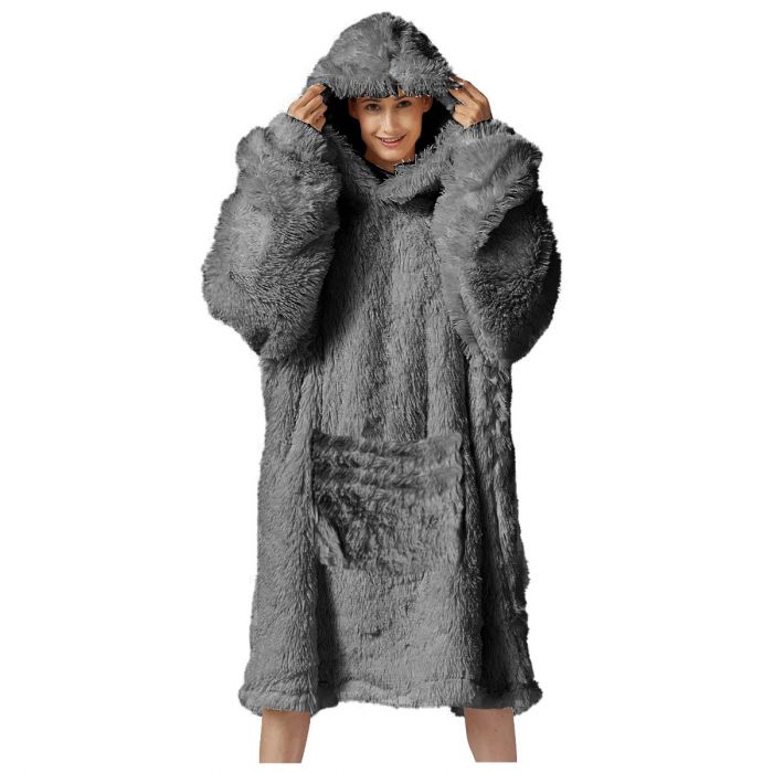 S’yte SHAGGY FUR HOODED COAT SHAGGY FUR CREW NECK PULLOVER(M Black): S'YTE｜THE SHOP YOHJI