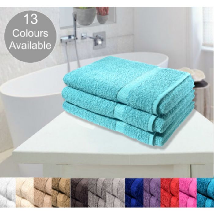 Set of 3 Super Jumbo Bathsheets - 13 colours available