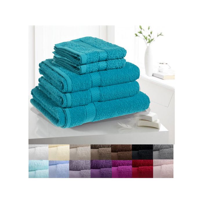  Hotel Grade 700 gsm Egyptian Cotton 5 piece towel bale