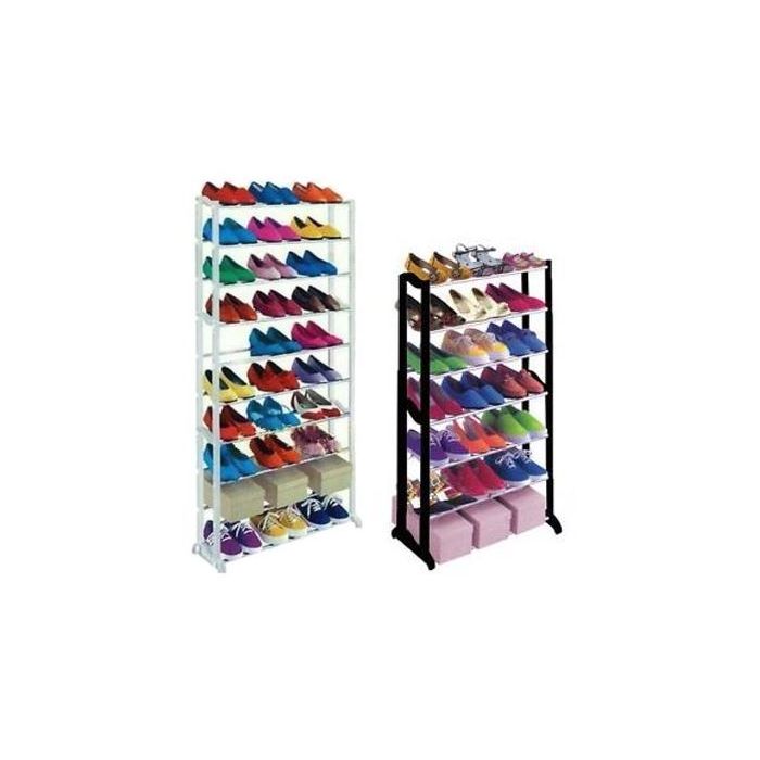 Space saving hot sale shoe rack