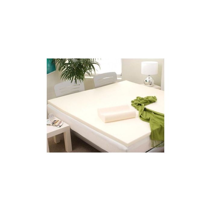 Superking 1 Memory Foam Mattress Topper With Cover