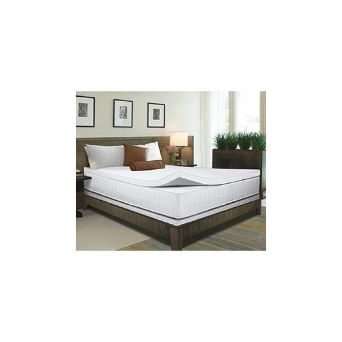 Luxury memory foam mattress topper with cover - 4 sizes