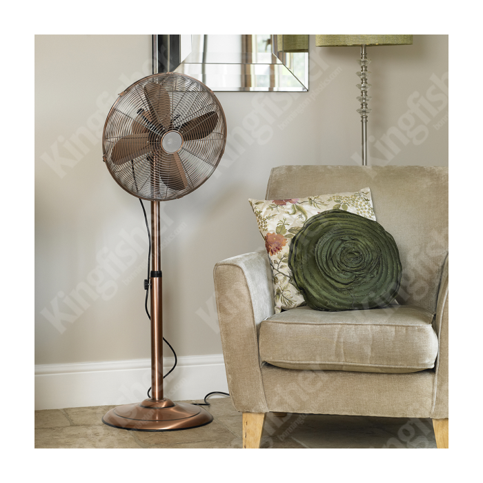 royal 16 Inch Copper Pedestal Fan