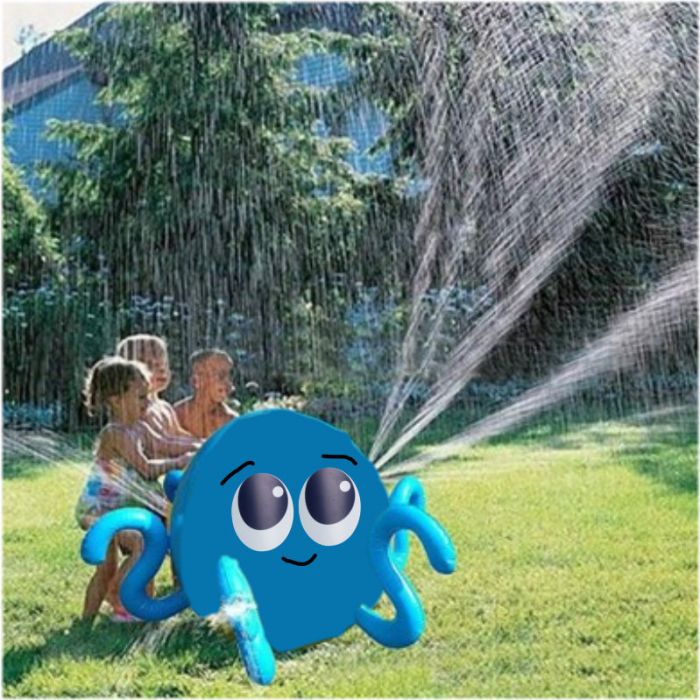 inflatable octopus water game 