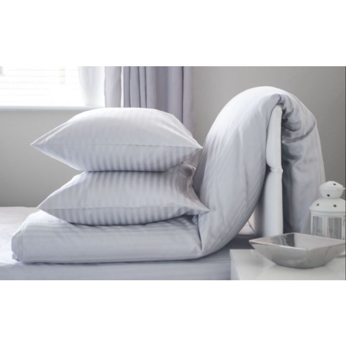 Extra plump satin stripe pillows - 2 or 4
