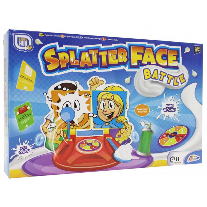 2 player splatter face challenge game