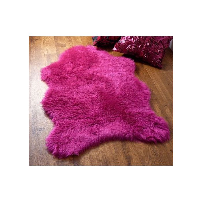 faux sheepskin rug - 12 colours