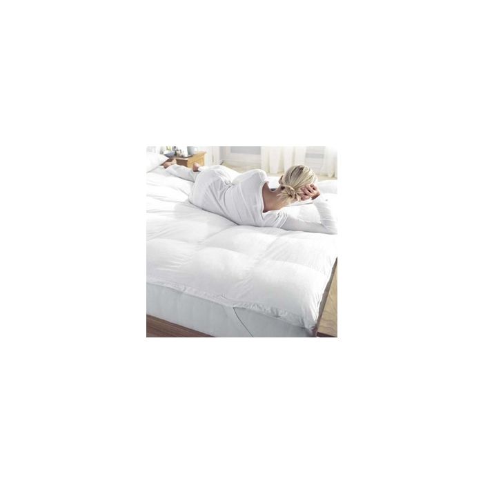 Hotel Quality Single Bed Duck Feather & Down Mattress Topper