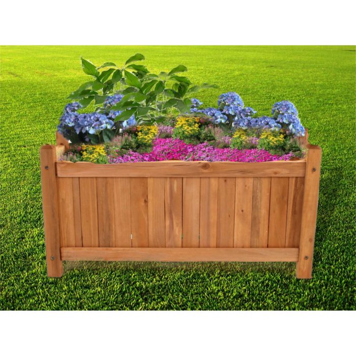 Stylish wooden planters - choice of size