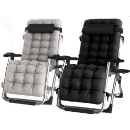 Luxury Recliner Extra Wide Gravity chairs with cup holder