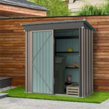 5x3 Foot Metal Garden Shed