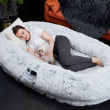 Faux Fur Human Pet Bed
