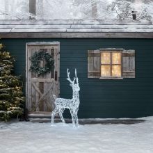 Outdoor Light Up Reindeer Stag