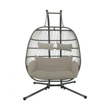 Deluxe Garden Hanging egg chair