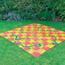 2 in1 snakes and ladder or tangled garden game 
