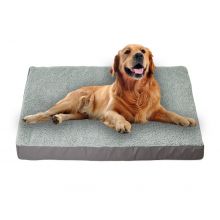 Extra thick memory foam pet bed