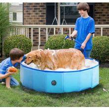 Pet folding bath pool