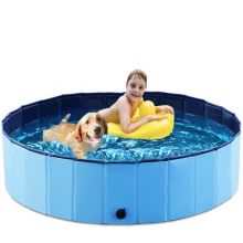 Folding bath pool for pets and kids