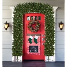 Pre-lit Christmas tree arch-Single