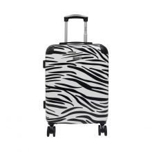 Animal Print 20 Inch Suitcases with 4 Wheels