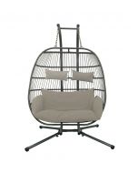 Deluxe Garden Hanging egg chair